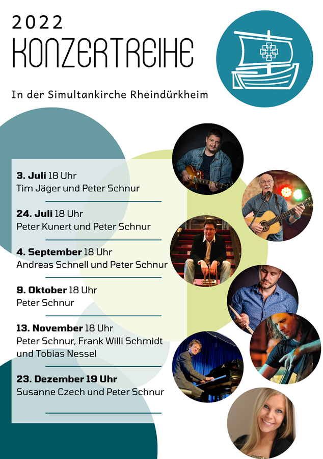 Konzertreihe 2022 Peter Schnur Rheindürkheim